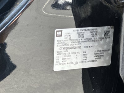2017 Cadillac XT5 Luxury FWD