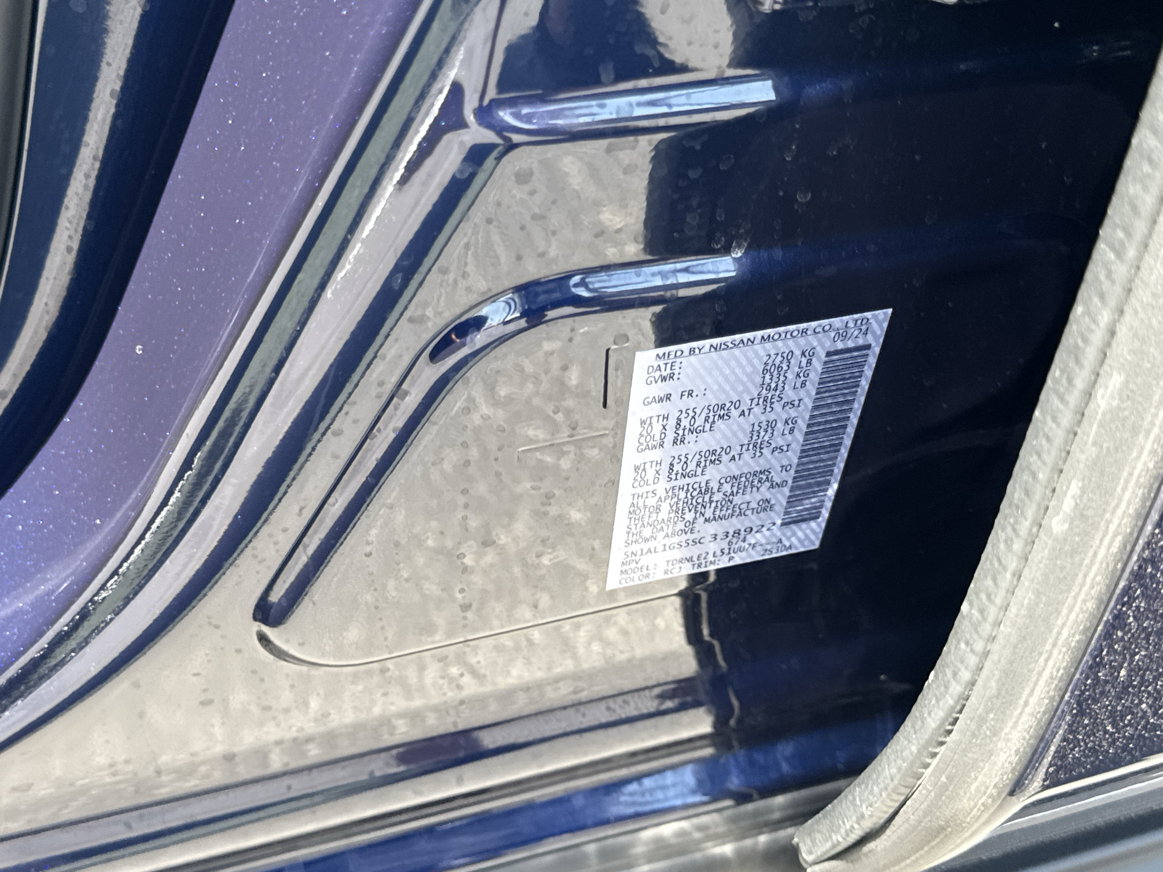2025 INFINITI QX60 SENSORY